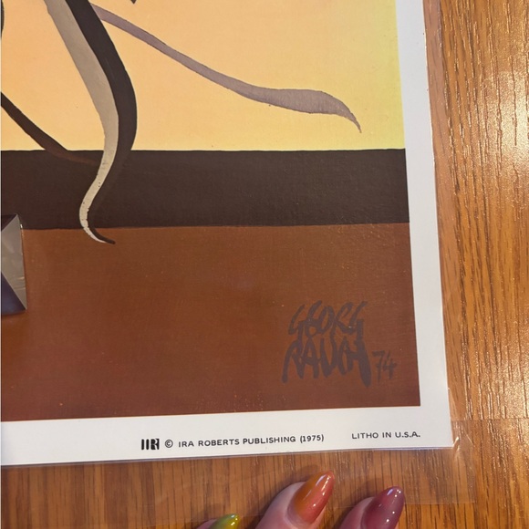 Georg Rauch Lithograph - Picture 3 of 3